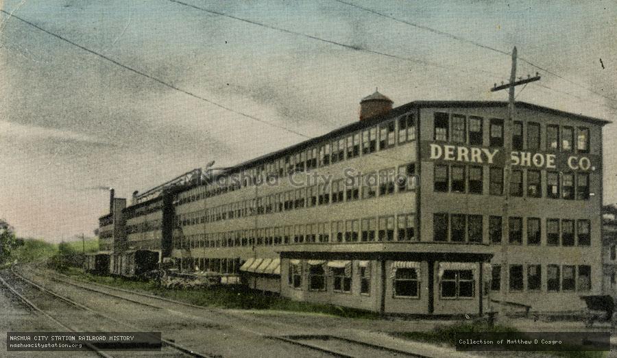 Postcard: Derry Shoe Co., Derry, N.H.